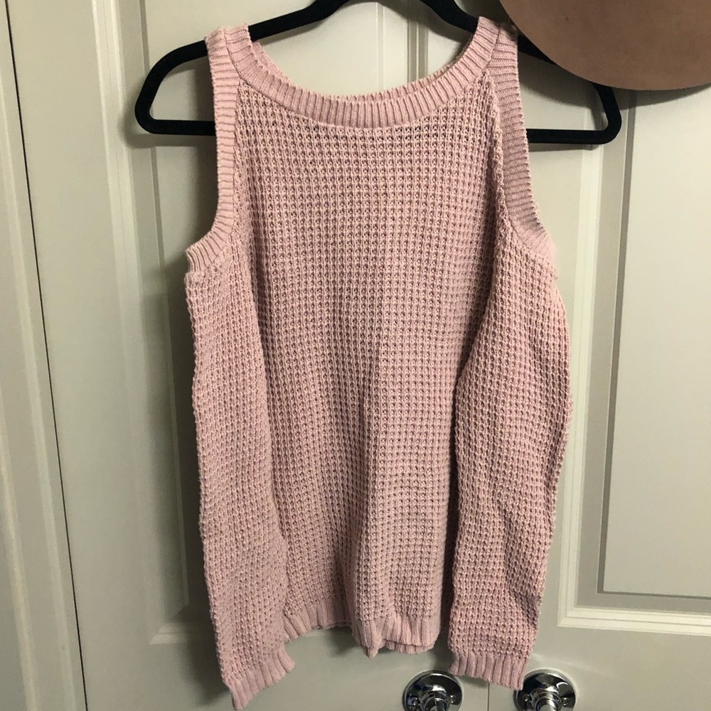 Cold Shoulder Sweater
